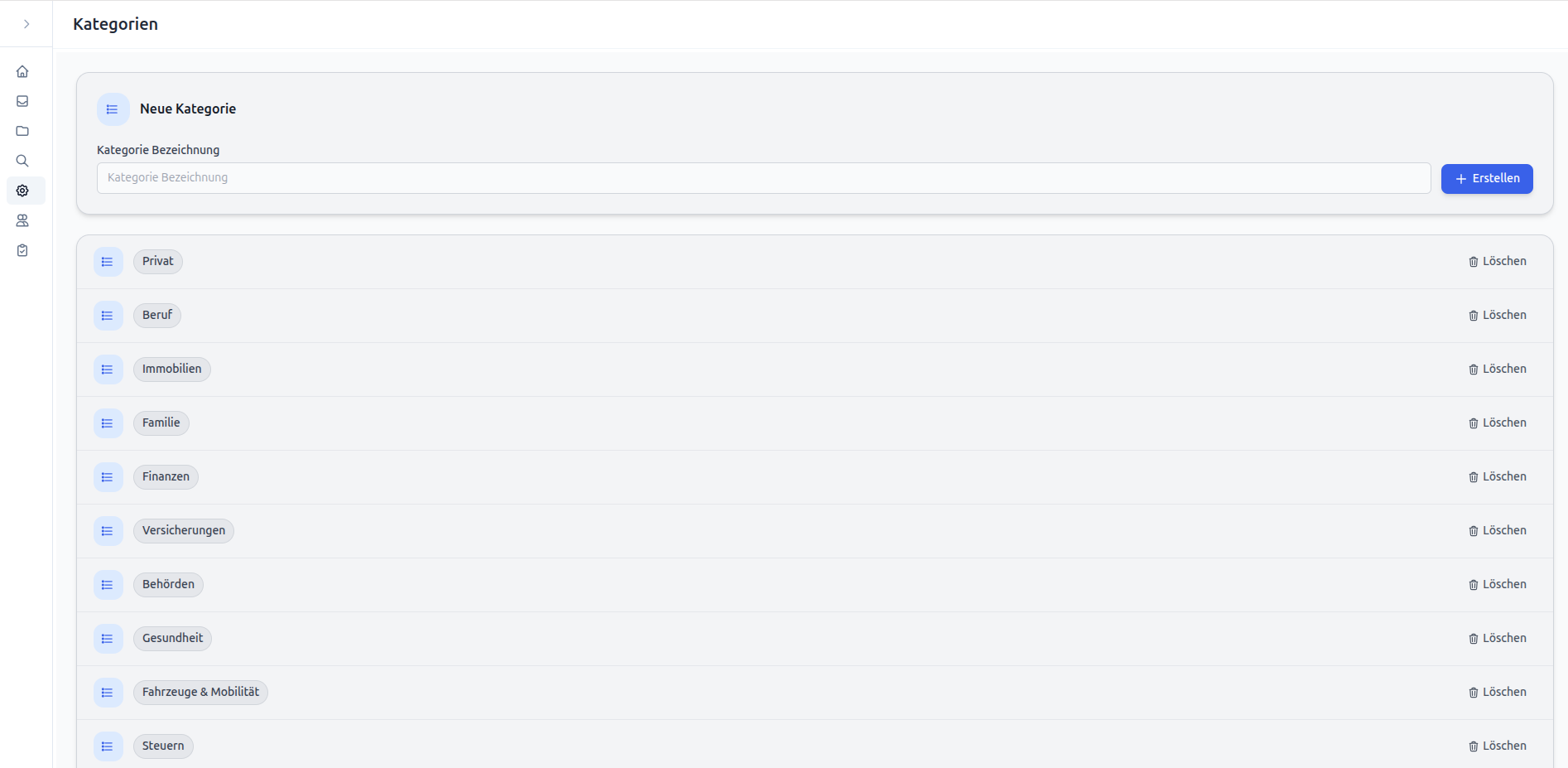 Selbst gehostetes DMS – Screenshot 12