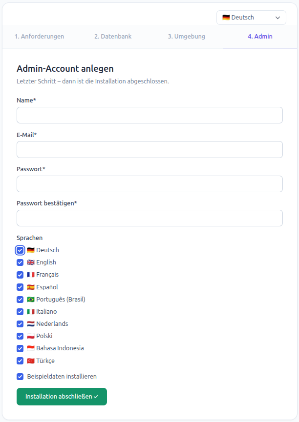 Selbst gehostetes DMS – Screenshot 25