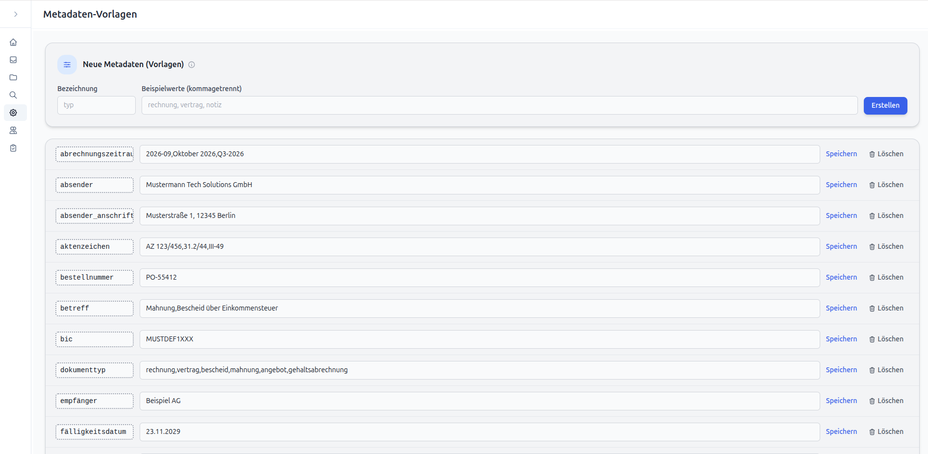 Selbst gehostetes DMS – Screenshot 13