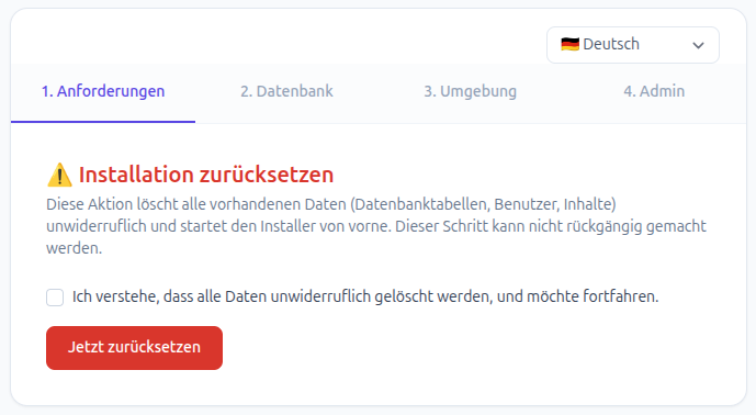 Selbst gehostetes DMS – Screenshot 26