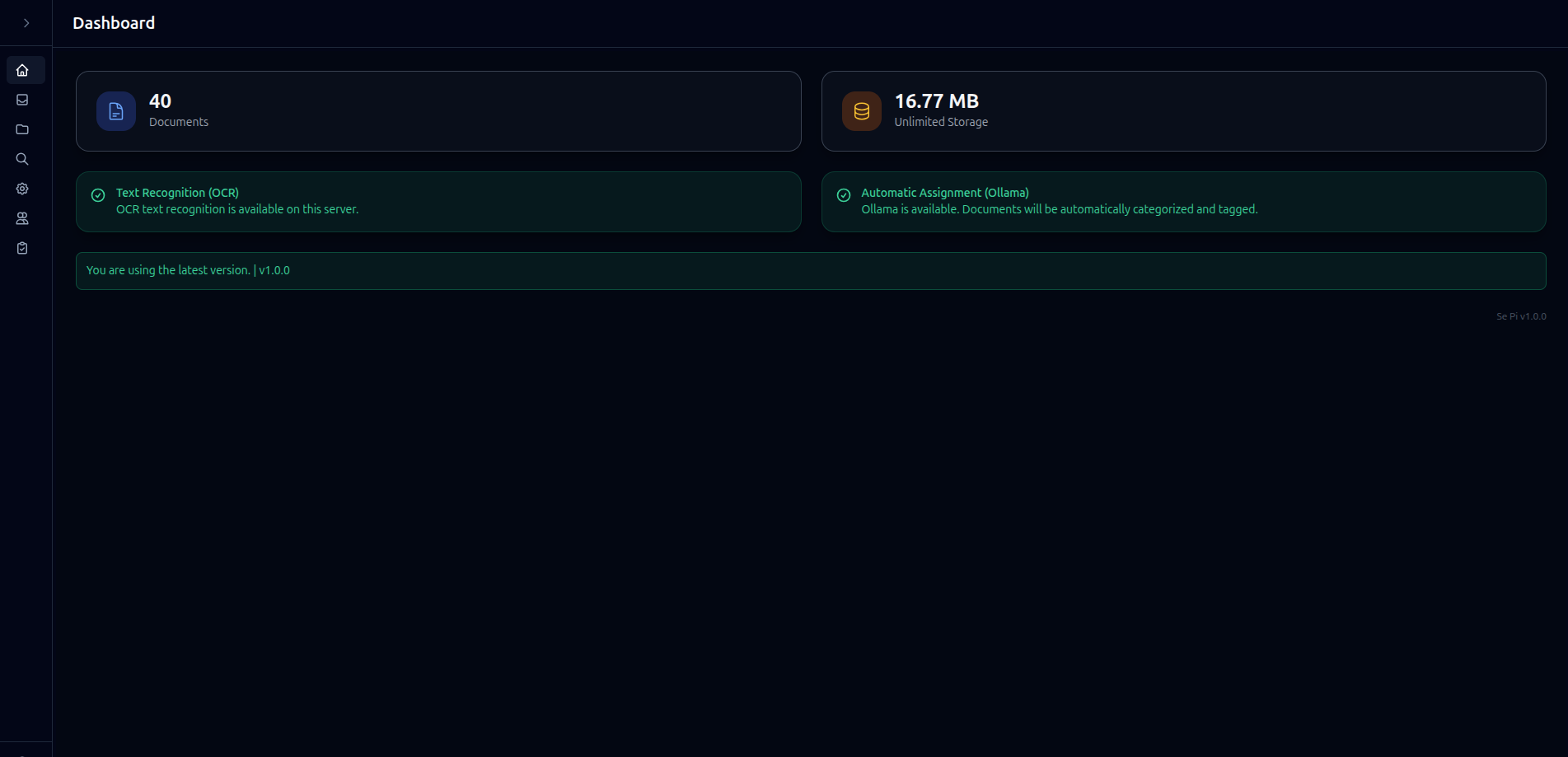 Self-Hosted DMS – Screenshot 2