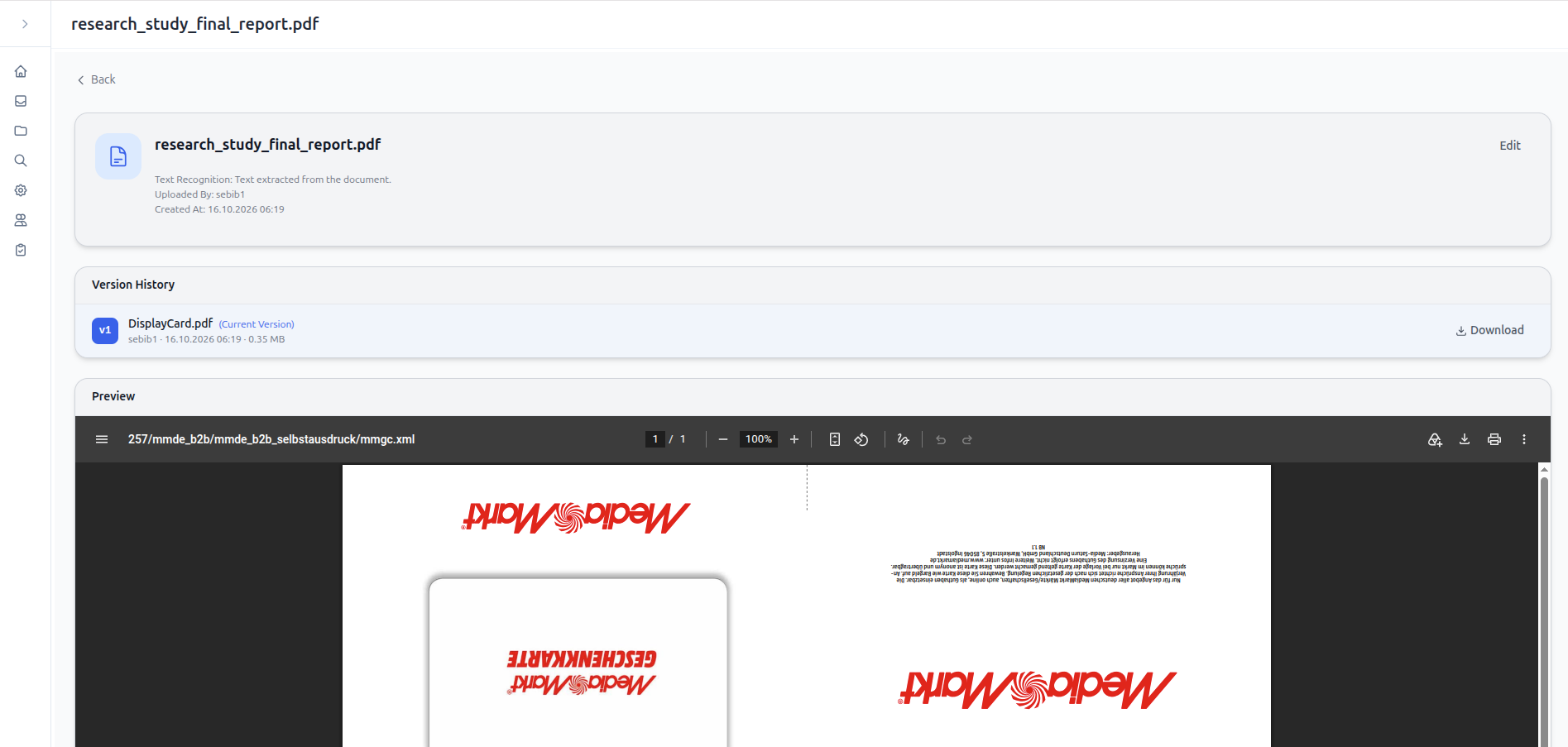 Self-Hosted DMS – Screenshot 21
