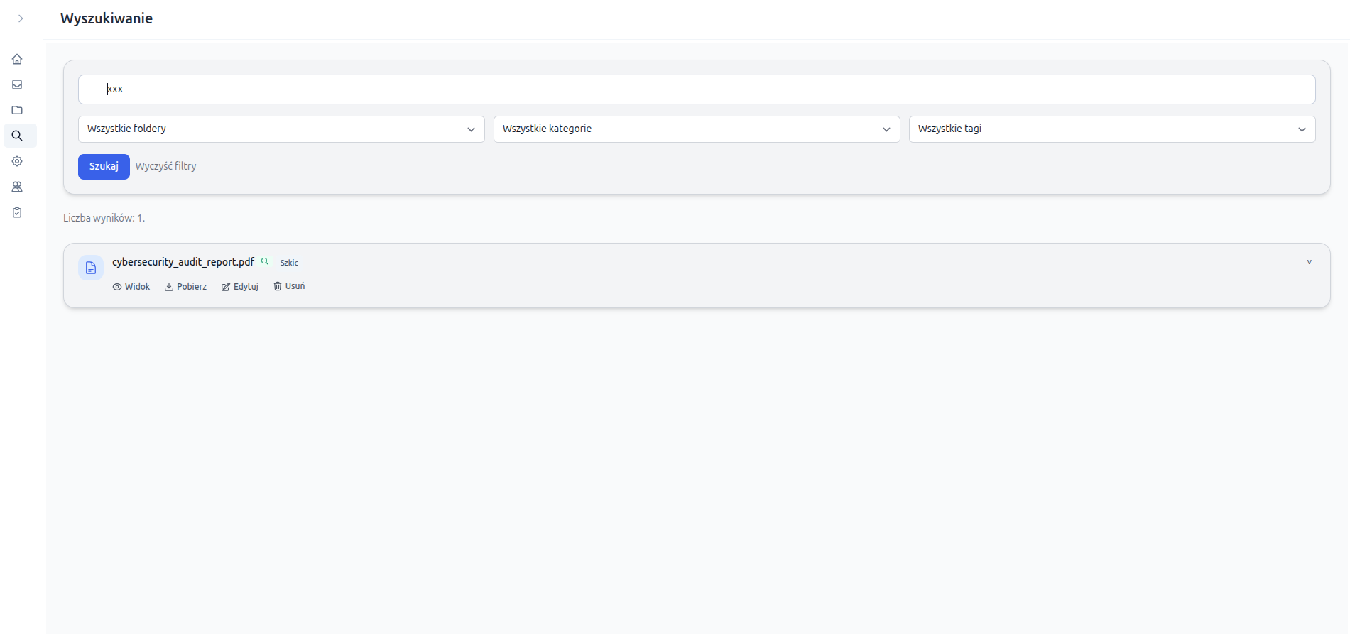 Samodzielnie hostowany system DMS – Screenshot 9