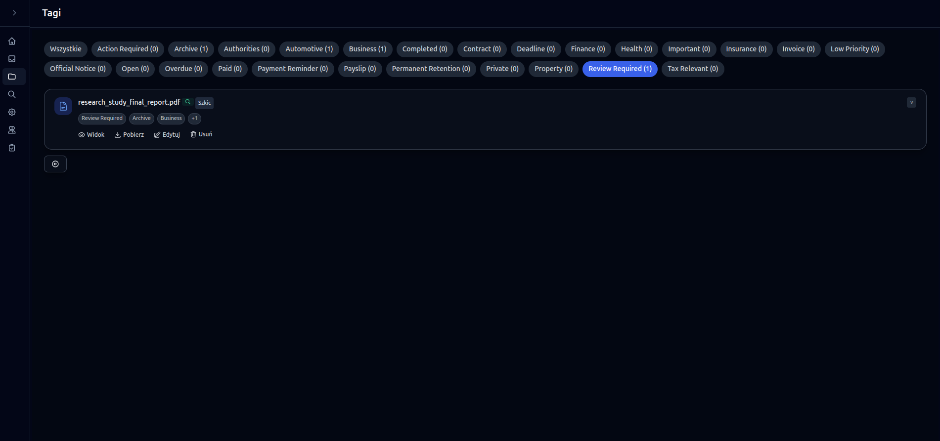 Samodzielnie hostowany system DMS – Screenshot 24
